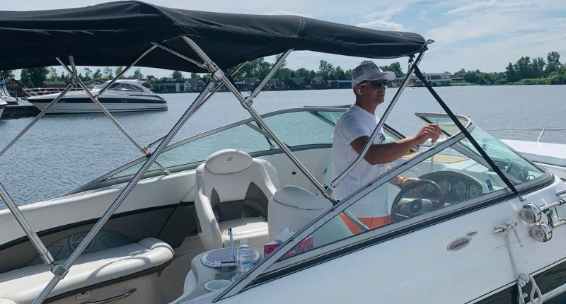 Тренування на моторній яхті