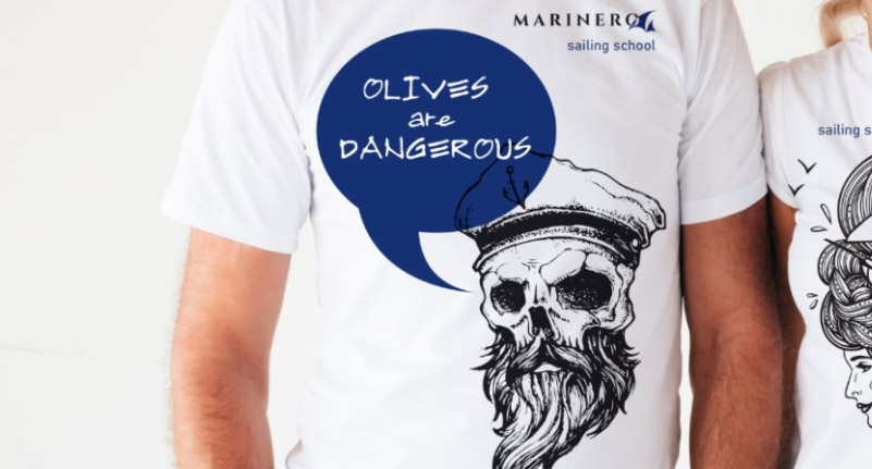 Футболка Olives are dangerous